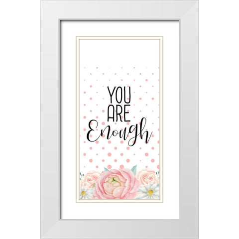 Beautiful 1 White Modern Wood Framed Art Print with Double Matting by Allen, Kimberly