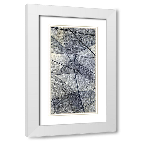 Transparent 3 V5 White Modern Wood Framed Art Print with Double Matting by Allen, Kimberly