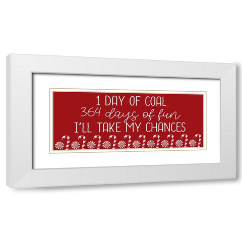 One Day White Modern Wood Framed Art Print with Double Matting by Allen, Kimberly