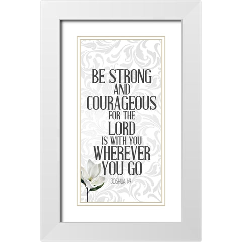 In Love 1 v3 White Modern Wood Framed Art Print with Double Matting by Allen, Kimberly