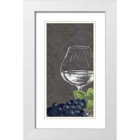 The Best Wine 2 White Modern Wood Framed Art Print with Double Matting by Allen, Kimberly