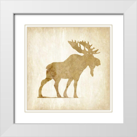 In the Wild 1 White Modern Wood Framed Art Print with Double Matting by Allen, Kimberly