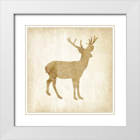 In the Wild 3 White Modern Wood Framed Art Print with Double Matting by Allen, Kimberly