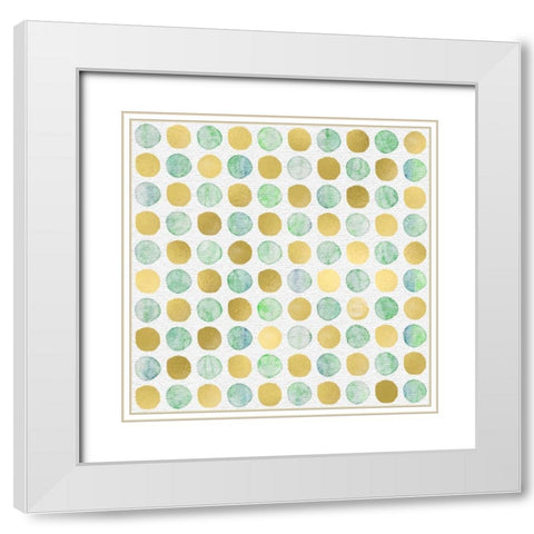 In the Tropics 4 White Modern Wood Framed Art Print with Double Matting by Allen, Kimberly