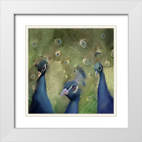Royal 2 White Modern Wood Framed Art Print with Double Matting by Kimberly, Allen