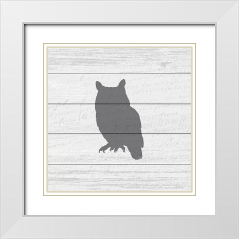 My Forest 2 White Modern Wood Framed Art Print with Double Matting by Kimberly, Allen