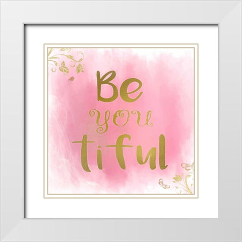 eYoutiful White Modern Wood Framed Art Print with Double Matting by Allen, Kimberly
