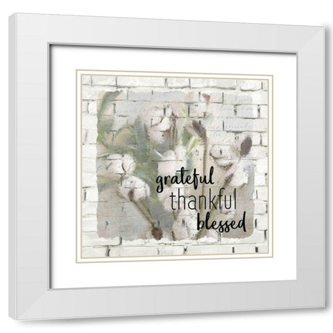 Farm Life 4 White Modern Wood Framed Art Print with Double Matting by Kimberly, Allen