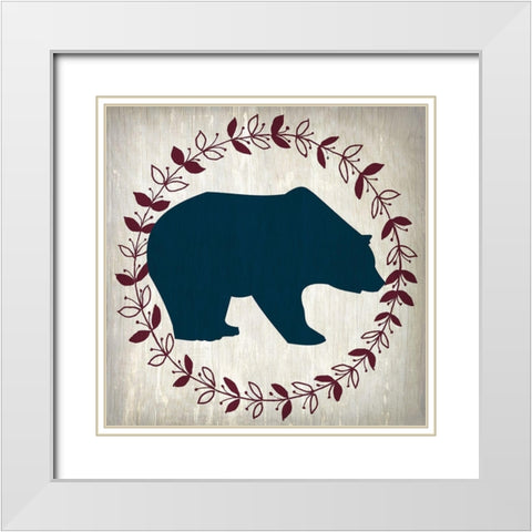 Be Wild  2 White Modern Wood Framed Art Print with Double Matting by Kimberly, Allen
