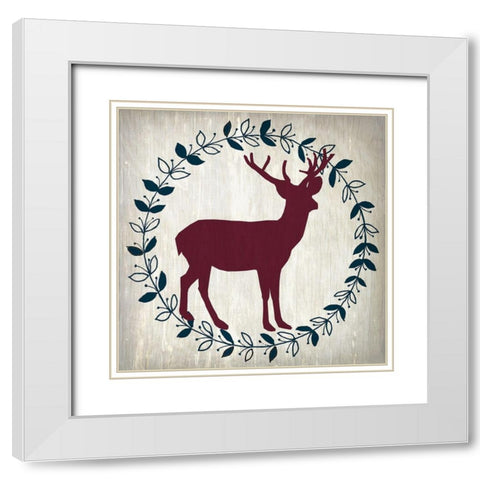 Be Wild  3 White Modern Wood Framed Art Print with Double Matting by Kimberly, Allen
