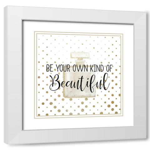 Le Perfume 2 White Modern Wood Framed Art Print with Double Matting by Kimberly, Allen