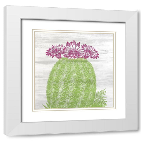 Tones of Color 2 White Modern Wood Framed Art Print with Double Matting by Kimberly, Allen