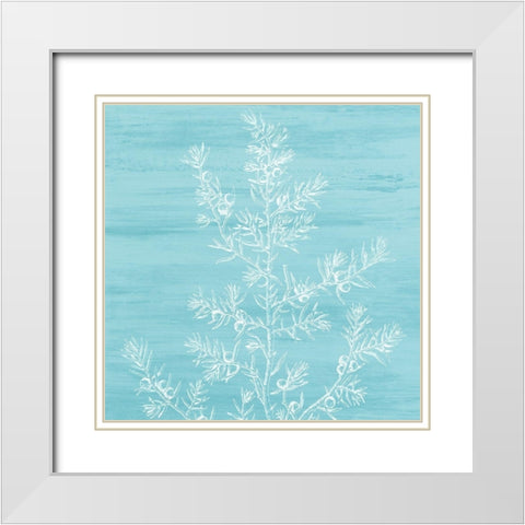 Botanical Bright 3 White Modern Wood Framed Art Print with Double Matting by Kimberly, Allen