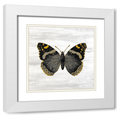 Wildflower Jar 13 White Modern Wood Framed Art Print with Double Matting by Kimberly, Allen