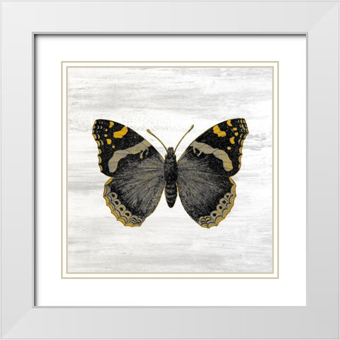 Wildflower Jar 13 White Modern Wood Framed Art Print with Double Matting by Kimberly, Allen