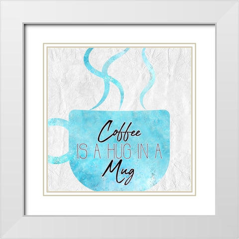 Coffee  Days 14 White Modern Wood Framed Art Print with Double Matting by Kimberly, Allen