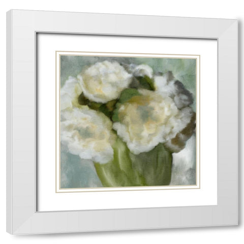 In the Vase White Modern Wood Framed Art Print with Double Matting by Kimberly, Allen