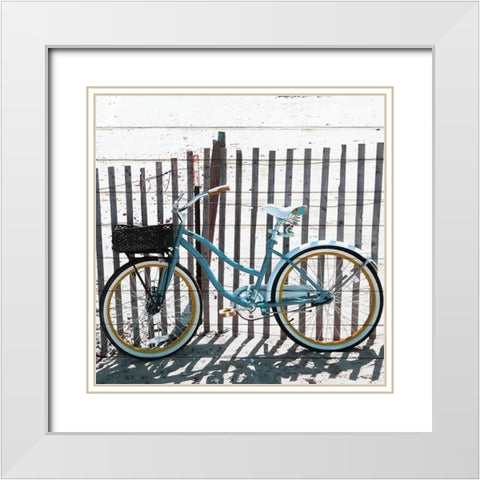 Beach Ready Full White Modern Wood Framed Art Print with Double Matting by Kimberly, Allen