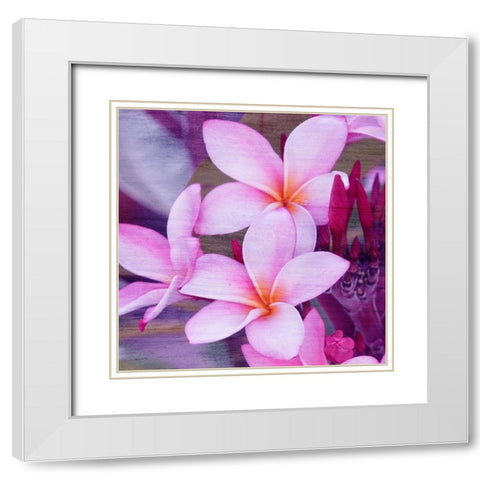 Beach Daze 4 White Modern Wood Framed Art Print with Double Matting by Kimberly, Allen