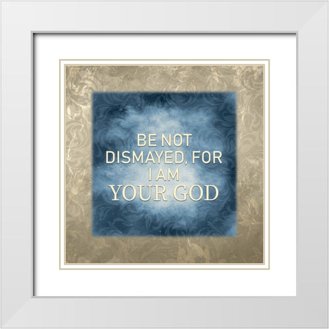 Isaiah 41-2 White Modern Wood Framed Art Print with Double Matting by Kimberly, Allen