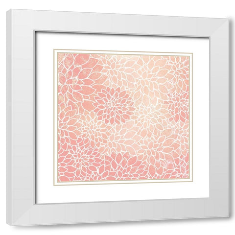 Paris mon Amour 1 White Modern Wood Framed Art Print with Double Matting by Kimberly, Allen