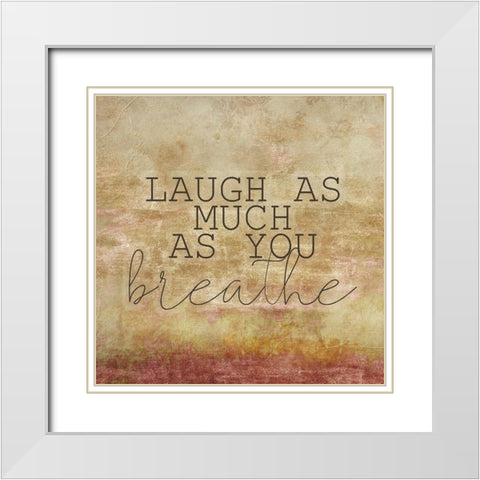Some Days 2 White Modern Wood Framed Art Print with Double Matting by Kimberly, Allen