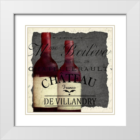 Good Wine 4 White Modern Wood Framed Art Print with Double Matting by Kimberly, Allen