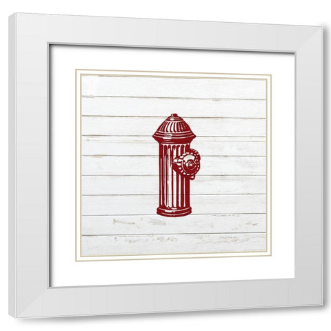 Little One 3 White Modern Wood Framed Art Print with Double Matting by Kimberly, Allen
