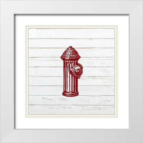 Little One 3 White Modern Wood Framed Art Print with Double Matting by Kimberly, Allen