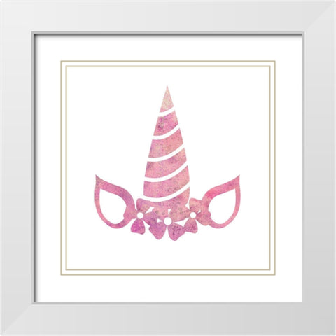 In a Field of Horses 3 White Modern Wood Framed Art Print with Double Matting by Kimberly, Allen