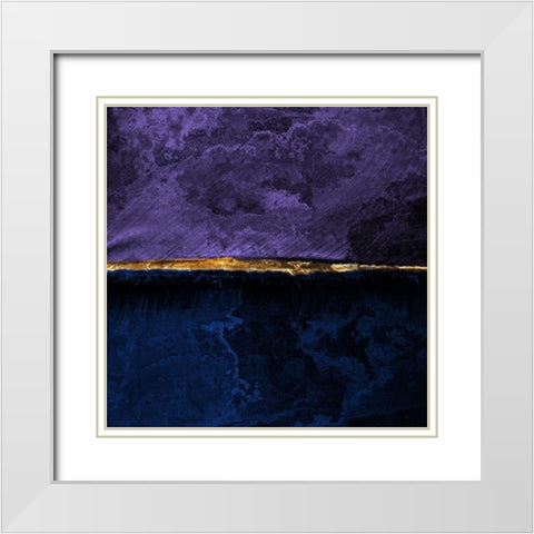 Layered One White Modern Wood Framed Art Print with Double Matting by Kimberly, Allen