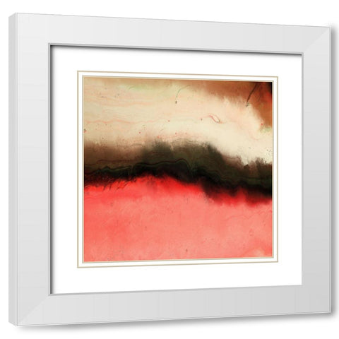 Bedrock White Modern Wood Framed Art Print with Double Matting by Kimberly, Allen