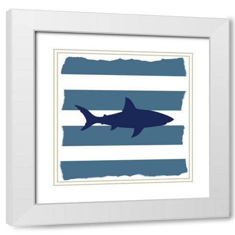 Wild 1 White Modern Wood Framed Art Print with Double Matting by Kimberly, Allen