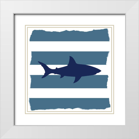 Wild 1 White Modern Wood Framed Art Print with Double Matting by Kimberly, Allen