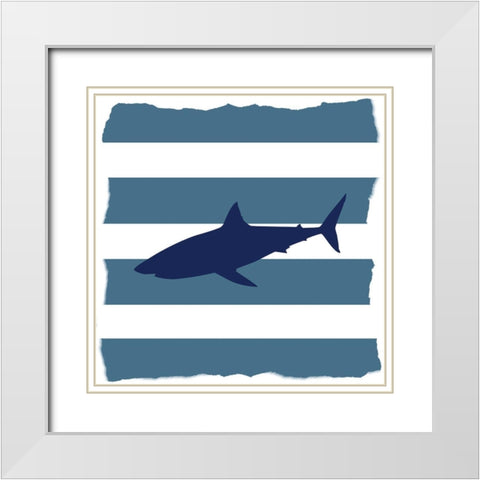 Wild 3 White Modern Wood Framed Art Print with Double Matting by Kimberly, Allen