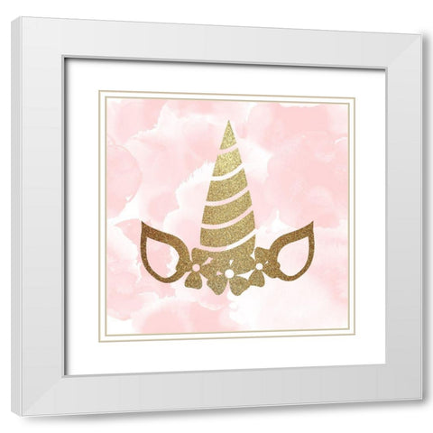 Born to Be 3 White Modern Wood Framed Art Print with Double Matting by Kimberly, Allen