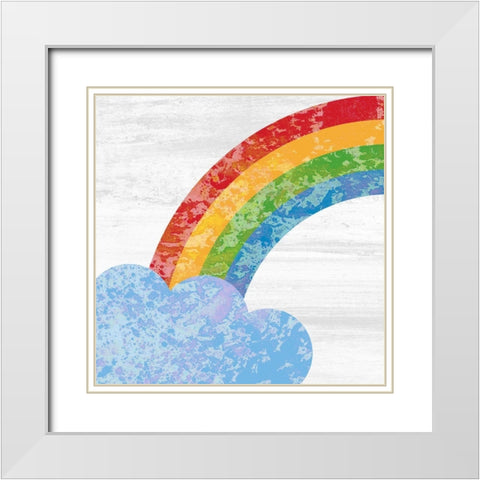 Somewhere 1 White Modern Wood Framed Art Print with Double Matting by Allen, Kimberly