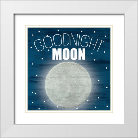 Star Light 2 White Modern Wood Framed Art Print with Double Matting by Allen, Kimberly