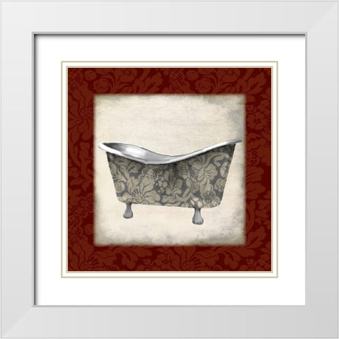 All Else 3 White Modern Wood Framed Art Print with Double Matting by Allen, Kimberly