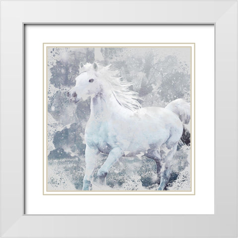 Free White Modern Wood Framed Art Print with Double Matting by Allen, Kimberly