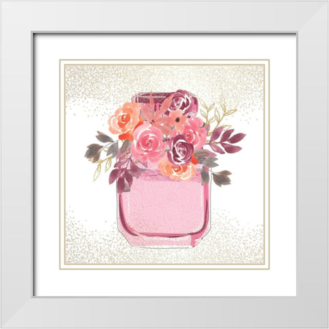 Just a Girl 2 White Modern Wood Framed Art Print with Double Matting by Allen, Kimberly