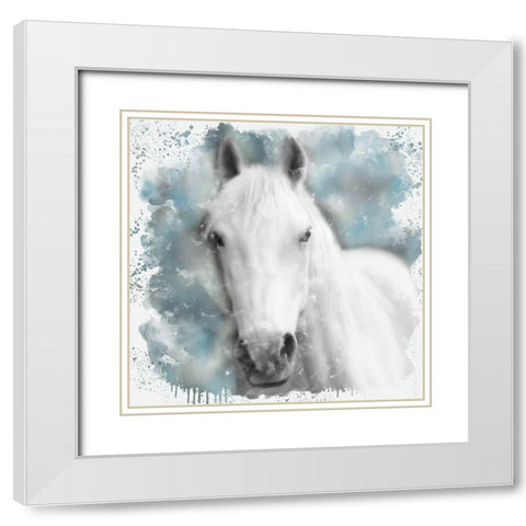 Dreamer White Modern Wood Framed Art Print with Double Matting by Allen, Kimberly