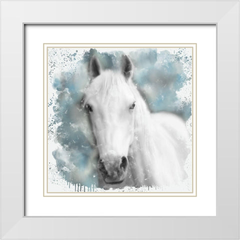 Dreamer White Modern Wood Framed Art Print with Double Matting by Allen, Kimberly