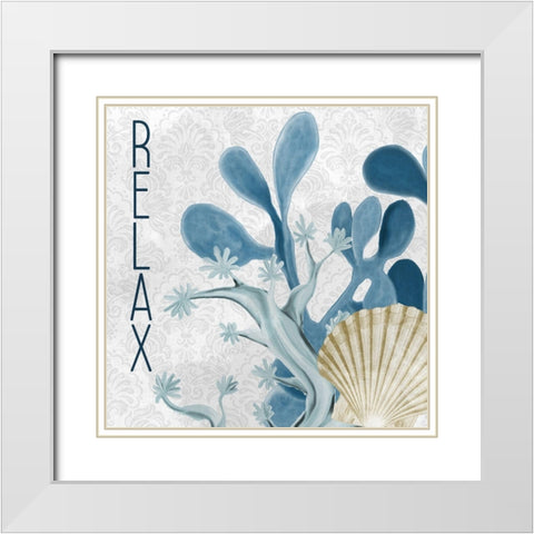 Soak in the Tub 3 White Modern Wood Framed Art Print with Double Matting by Allen, Kimberly