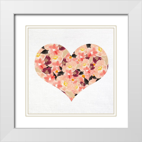 A Mother 1 White Modern Wood Framed Art Print with Double Matting by Allen, Kimberly
