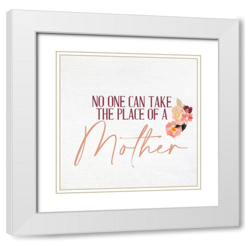 A Mother 2 White Modern Wood Framed Art Print with Double Matting by Allen, Kimberly