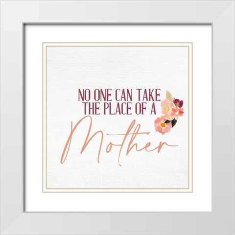 A Mother 2 White Modern Wood Framed Art Print with Double Matting by Allen, Kimberly