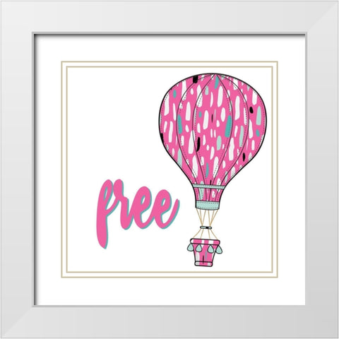 Wild 2 White Modern Wood Framed Art Print with Double Matting by Allen, Kimberly