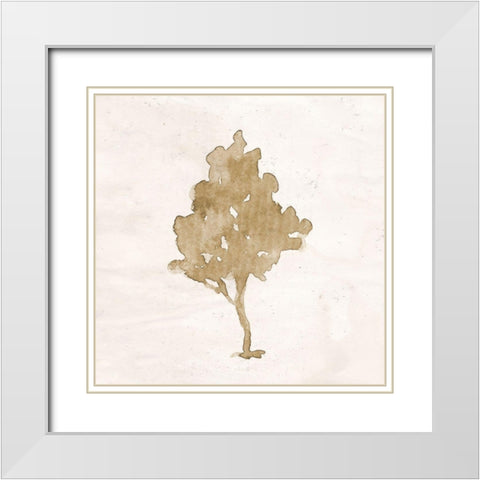 Watercolor 2 White Modern Wood Framed Art Print with Double Matting by Allen, Kimberly