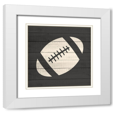 Sports 3 White Modern Wood Framed Art Print with Double Matting by Allen, Kimberly